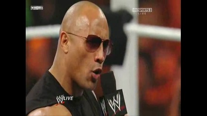 The Rock Се Завръща в Monday Night Raw 14.02.2011 