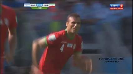 Аржентина - Иран 1:0 |21.06.2014| Световно първенство по футбол Бразилия 2014