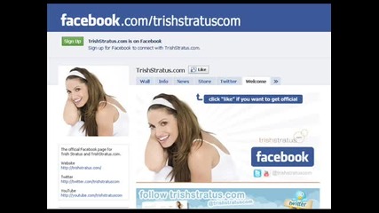 Trish Stratus confirms Facebook page