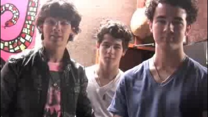 Jonas Brothers Special Message Jonas Series Launch Parties