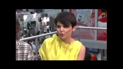 Once Upon A Time Star Robert Carlyle and Ginnifer Goodwin @ Comic-con 2011