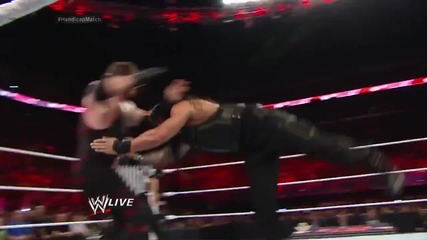 Roman Reigns vs. Kane & Randy Orton - 2-on-1 Handicap Match: Raw, July 21, 2014