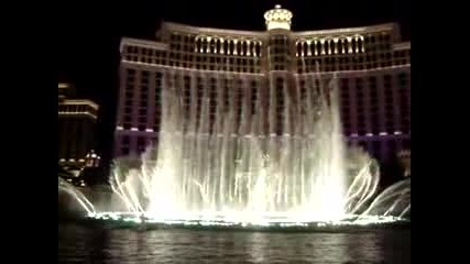 Фонтанът В Лас Вегас Bellagio Fountains
