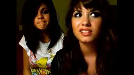 Demi Lovato and Selena Gomez