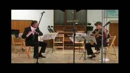 J. S. Bach - Sonata for flute, e moll - Andante, Allegro 