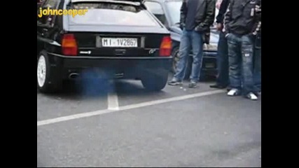 Lancia Delta Integrale Огън От Ауспуха
