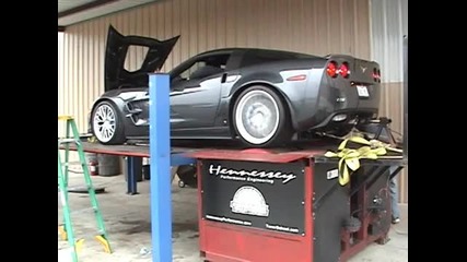 2009 Stock Corvette Zr1 Chassis Dyno Test 530 rw hp 