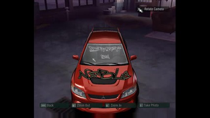 Lancer Evo Lx Mr Carbon Drift 