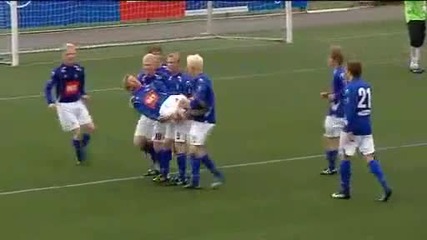 Fish Celebration (fc Stjarnan) Best celebration ever in football (soccer) 