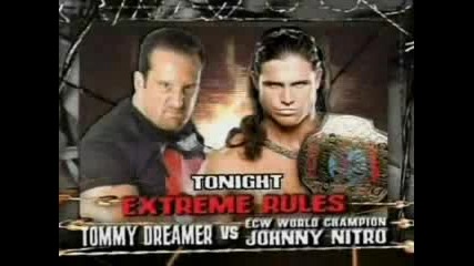Tommy Dreamer vs. Johnny Nitro (extreme Rules Match) - Ecw 10.07.2007