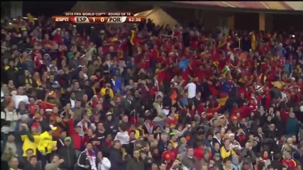 World Cup Испания 1:0 Португалия Гол на Вия! 