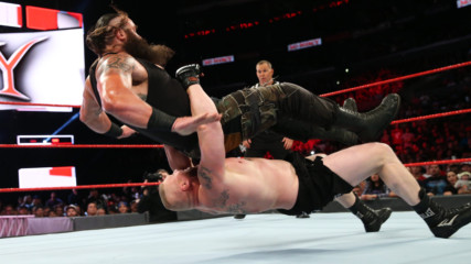 Brock Lesnar takes Braun Strowman to Suplex City: WWE No Mercy 2017 (WWE Network Exclusive)