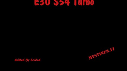 E30 S54 Turbo burnouts