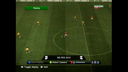 pes 2010 gol na dimitar berbatov 