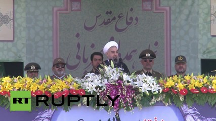 Iran: Rouhani says Iranian armed forces are largest power against 'terror'