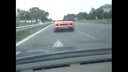 Opel Astra 2,0 Turbo Vs Lamborghini Gallardo