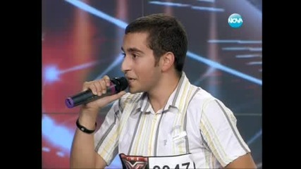 Ученик Разби Журито И Публиката С Глас - X - Factor България! 13.09.2011