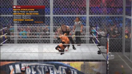 Wwe 2k14_ 30 Years of Wrestlemania - Universe Era - 8 (undertaker vs Hhh - Wm 28)
