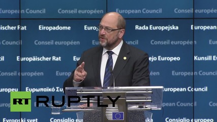 Belgium: Agreement on Greece's bailout a first step, not a solution - Schulz