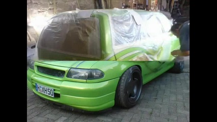 Зеления Змей Opel Astra Caravan 