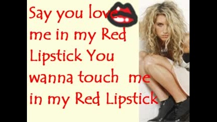 Kesha 2010 - Red Lipstick new Song 2010 Hq Lyrics 