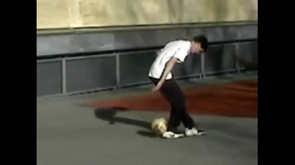learn a football trick