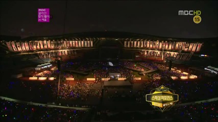 [hd] F(x) - Electic Shock @ Sm Town Seoul (01.10.2012)