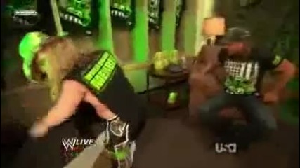 Dx-funny Moments (hornswoggle Super Kicks Shawn Michaels)