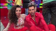 Dancing Stars - Нели и Наско за каските и тренировките (15.04.2014г.)