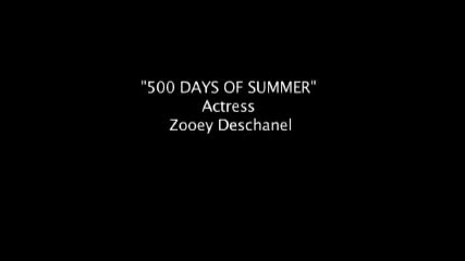 Zooey Deschanel - (500) Days of Summer