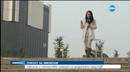 Закъснял и некачествен ремонт на градинката пред НДК