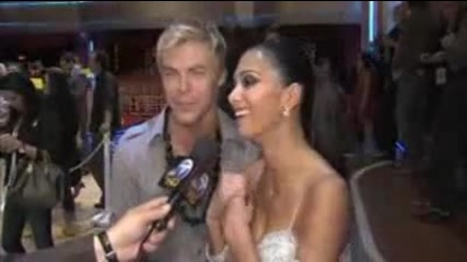 Nicole Scherzinger & Derek Hough - Week 2 Post - Results Interview 