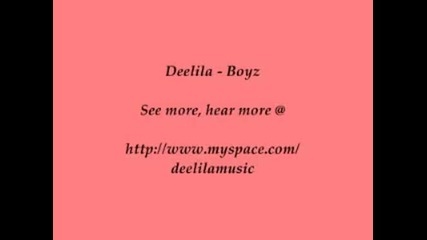 Deelila - Boyz (promo Clip)