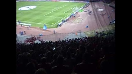 Bayern Fans In Neapol