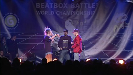 Reeps One vs Monkey World Beatbox Battle Championship 2012 Berlin