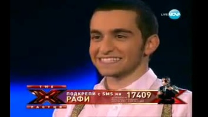 Final X Factor Bulgaria Rafi Just a Gigolo 11.12.2011