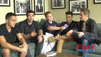Tfk Kid Reporter Chats with Big Time Rush