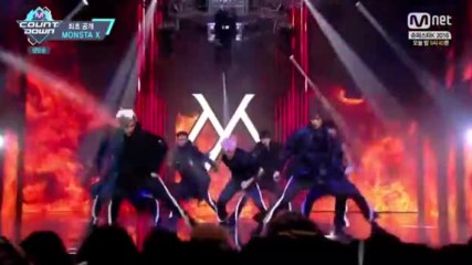 276.1006-7 Monsta X - Fighter, [mnet] M Countdown E494 (061016)