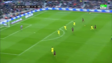 Барселона 3:0 Виляреал 08.11.2015