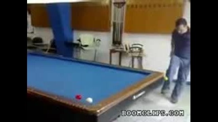 Nice pool trick 