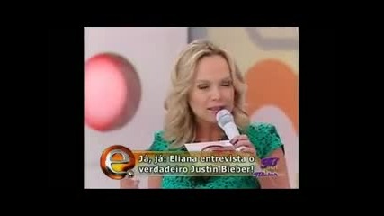 Justin Bieber Brazilian Interview with Eliana