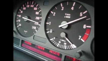 Bmw E38 740i 1995 0-230 km/h