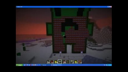 Взривяване на човечето от Minecraft