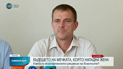 Какво ще се случи с мечката, нападнала жена