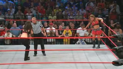 Hardcore Justice Mickie James vs Winter [ T N A Knockouts Championship ]