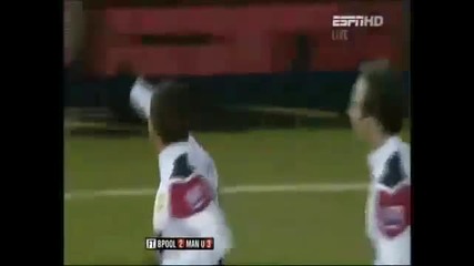 Blackpool 2 - 3 Manchester United