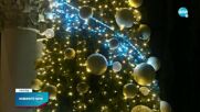 Изгасиха коледните светлини на елхата в София в знак на солидарност с Украйна