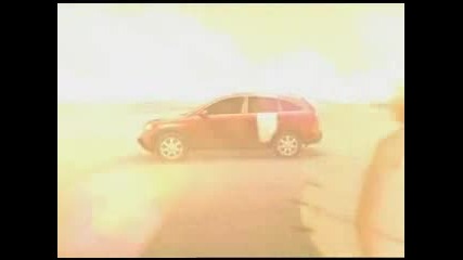 Honda Cr - v on beach - Реклама