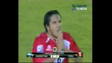 Argentina 2 - 1 Peru 