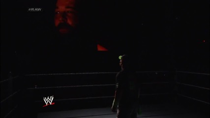 John Cena calls out Bray Wyatt Raw (03.03.14)